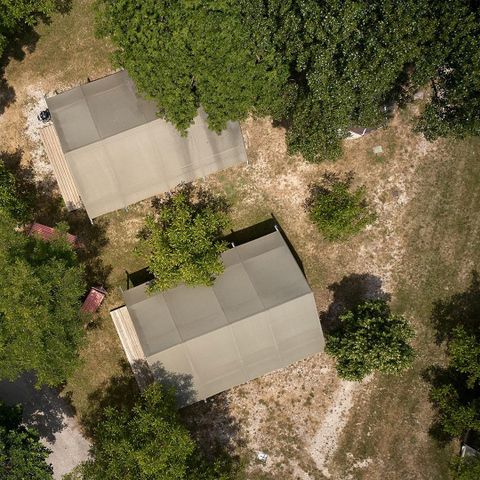 TENTE TOILE ET BOIS 6 personnes - Nomade