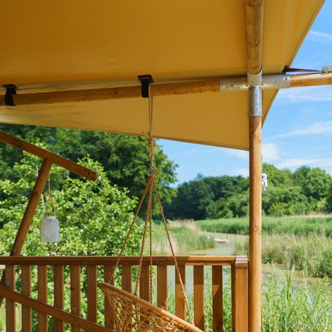 TENTE TOILE ET BOIS 5 personnes - La Vida Aqua