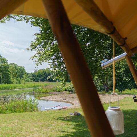 TENTE TOILE ET BOIS 5 personnes - La Vida Aqua
