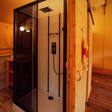 TENTE TOILE ET BOIS 7 personnes - La Gran Vida Hot tub