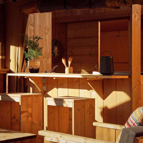 TENTE TOILE ET BOIS 7 personnes - La Gran Vida Hot tub