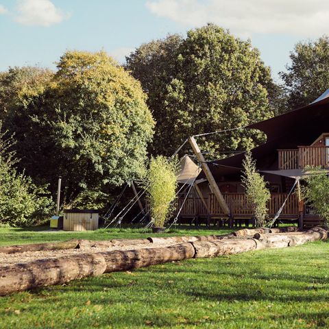 TENTE TOILE ET BOIS 6 personnes - Hacienda