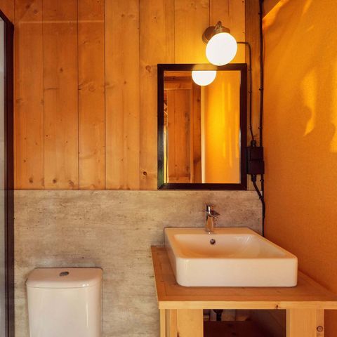 Tente en toile et en bois 2 personnes - Arriba