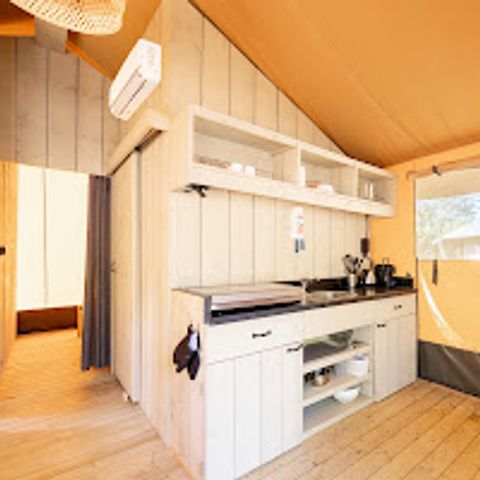 TENTE TOILE ET BOIS 6 personnes - Nomade