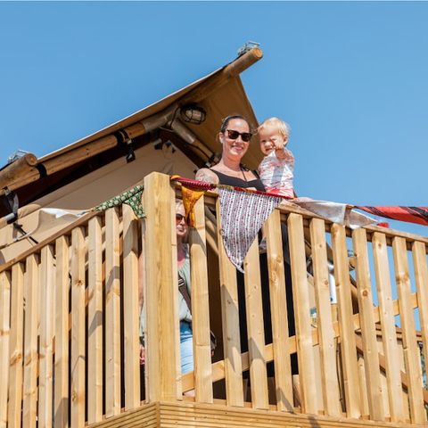 TENTE TOILE ET BOIS 2 personnes - Rêveur Deluxe