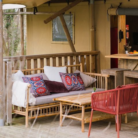 TENTE TOILE ET BOIS 6 personnes - Tente Sahara