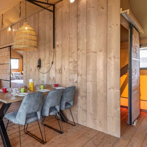 TENTE TOILE ET BOIS 6 personnes - Courlis