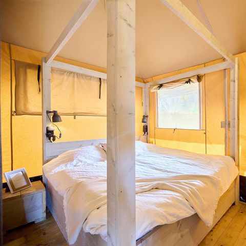 TENTE TOILE ET BOIS 6 personnes - Tente Safari | 6 couchages