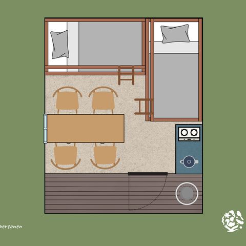 CHALET 4 personnes - Refuge pour randonneurs