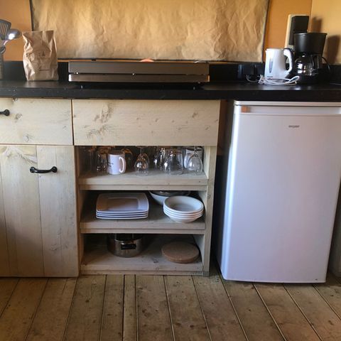 TENTE TOILE ET BOIS 4 personnes - Lodge Compact