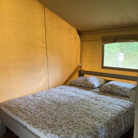 Tente en toile et en bois 4 personnes