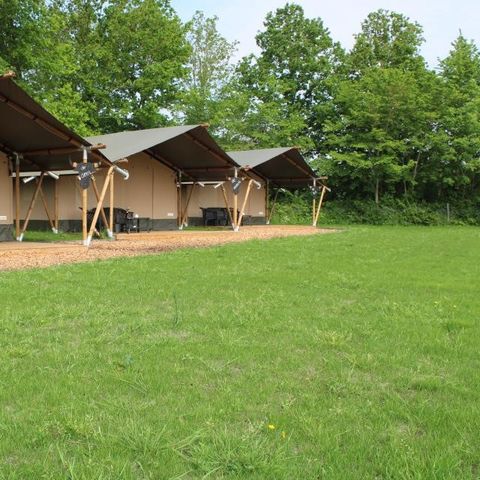 Tente en toile et en bois 4 personnes