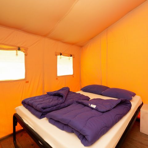 TENTE TOILE ET BOIS 6 personnes - Tente safari