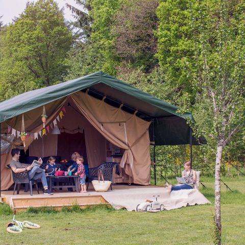 TENTE TOILE ET BOIS 6 personnes