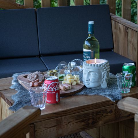 Tente en toile et en bois 6 personnes