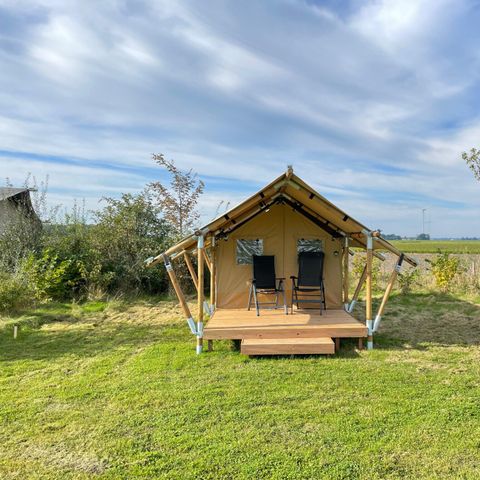TENTE TOILE ET BOIS 2 personnes - Duolodge