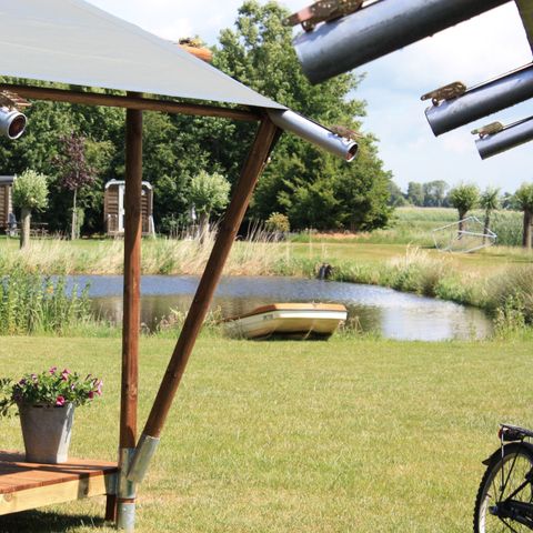 TENTE TOILE ET BOIS 6 personnes - Tente safari