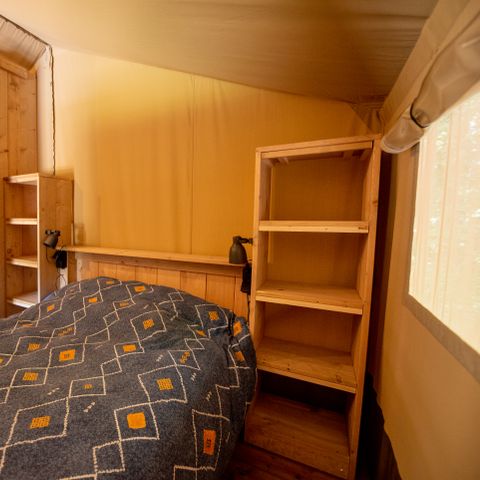 Tente en toile et en bois 4 personnes