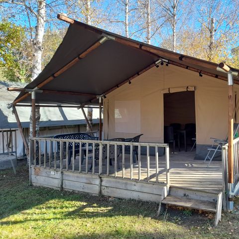 TENTE TOILE ET BOIS 6 personnes