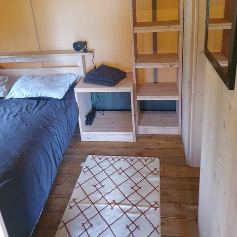 TENTE TOILE ET BOIS 5 personnes - Tente safari