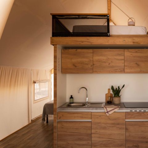TENTE TOILE ET BOIS 2 personnes - Glamping Family Plus