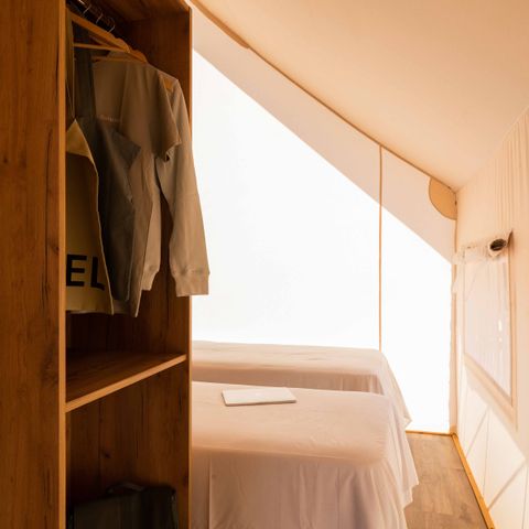TENTE TOILE ET BOIS 2 personnes - Glamping Family Plus