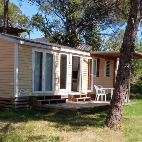 MOBILHOME 6 personnes - ARIZONA STANDARD - 3 chambres - TV - CLIM
