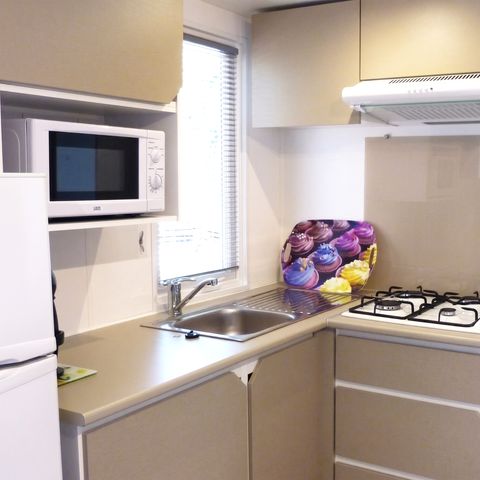 MOBILHOME 6 personnes - ARIZONA STANDARD - 3 chambres - TV - CLIM