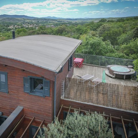 HÉBERGEMENT INSOLITE 2 personnes - Suite Nid d'Amour et Spa ( le raffinement ultime à la cime des arbres spécial couple ) / 2 pers inclus