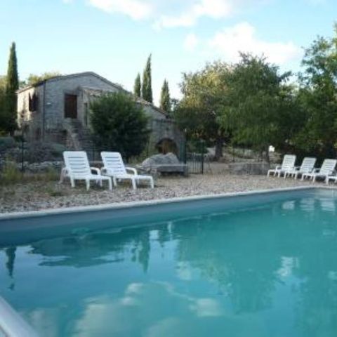 GÎTE 12 personnes - Grand Mas ( grand gîte avec piscine privative ) / 12 pers inclus
