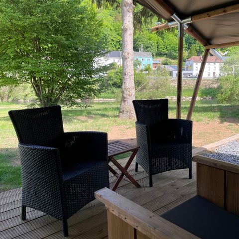 TENTE TOILE ET BOIS 6 personnes - Tente safari