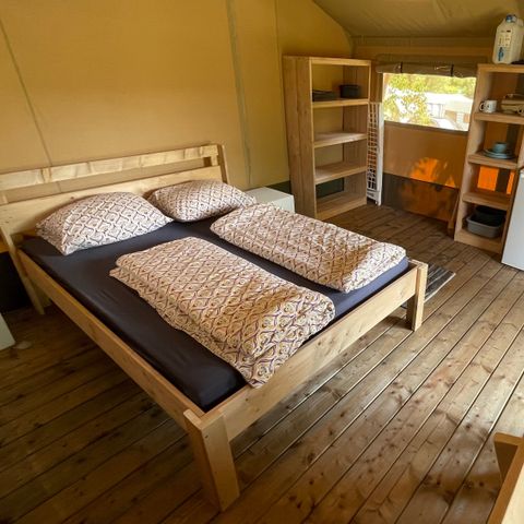 TENTE TOILE ET BOIS 2 personnes - Tente safari