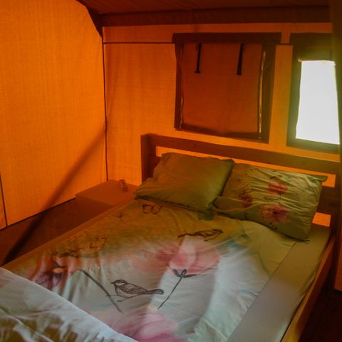 Tente en toile et en bois 6 personnes