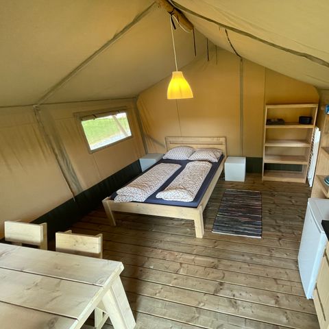 TENTE TOILE ET BOIS 2 personnes