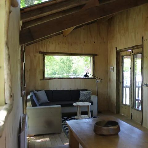 Hébergement 6 personnes - Maison dans les arbres