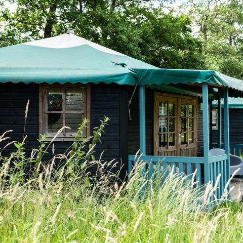 BUNGALOW TOILÉ 6 personnes - Tente bungalow Gîte forestier
