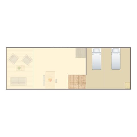 Tiny house 4 personnes - Petite maison 2-4BY 2+2