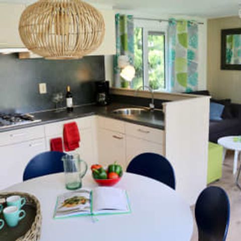 MOBILHOME 6 personnes - Cottage Jardenne 6p 3ch ****