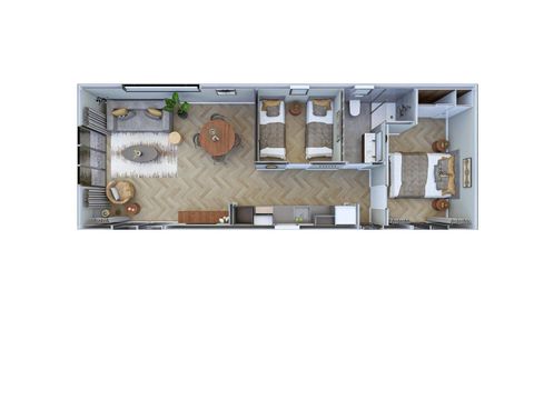 Chalet 5 personnes - Loevestein Comfort