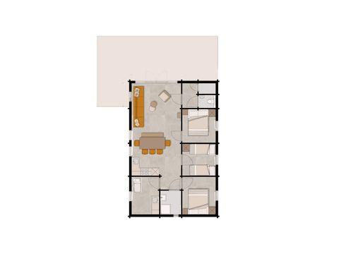 LODGE 6 personnes - Woezel & Pip Babylodge