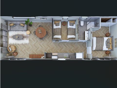 LODGE 4 personnes - Lumière du port