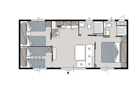 CHALET 6 personnes - Véranda De Luxe