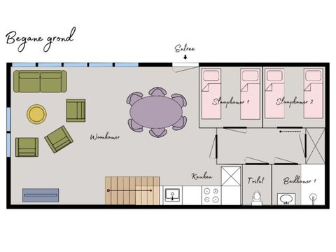 Villa 6 personnes - Villa de vacances à Uitgeest avec terrasse sur le toit