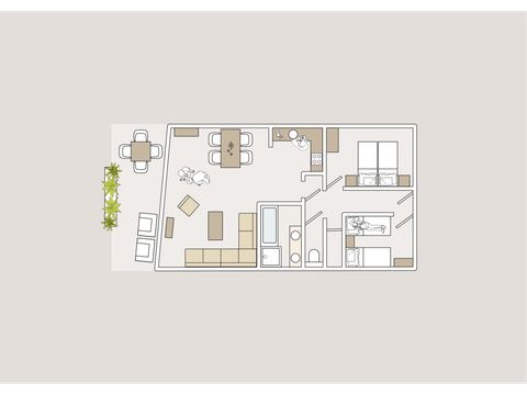 Appartement 4 personnes - Grand