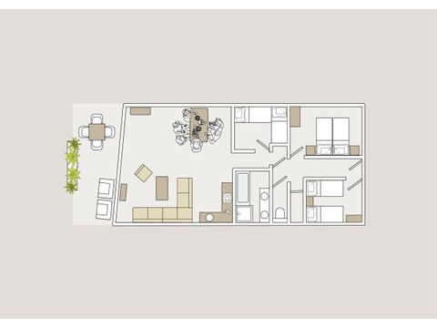 Appartement 6 personnes - XXL