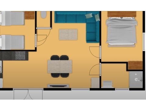 MOBILHOME 4 personnes - Mobil home Lalinde