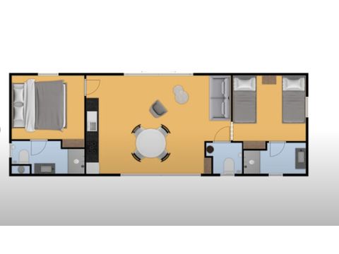 MOBILHOME 4 personnes - Mobil home Urval
