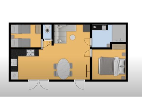 MOBILHOME 4 personnes - Mobil home Molières