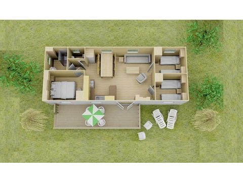 MOBILHOME 6 personnes - Classic PLUS