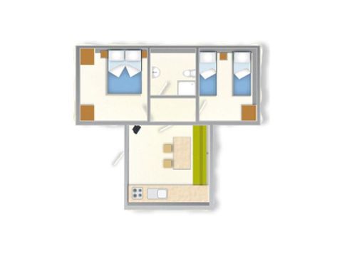 MOBILHOME 5 personnes - BAIA LUX